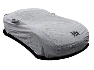 CA Maxtech Outdoor/Indoor Car Cover; Gray (05-13 Corvette C6, Excluding Grand Sport & Z06)