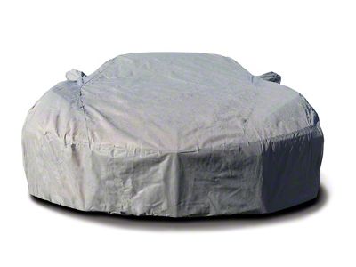 CA Maxtech Outdoor/Indoor Car Cover; Gray (20-24 Corvette C8 Stingray)