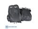 CA OE Spec Leather Seat Upholstery; Black (01-04 Corvette Z06)