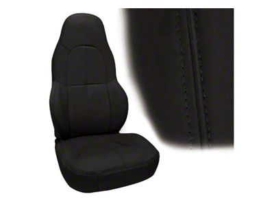 OE Style Leather Standard Seat Upholstery Kit with Seat Foam Set (97-04 Corvette C5)