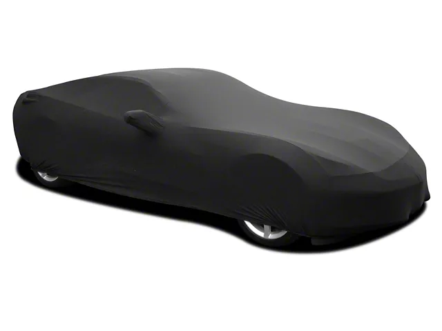 CA Onyx Indoor Car Cover; Black (14-19 Corvette C7)