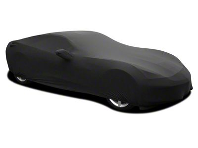 CA Onyx Indoor Car Cover; Black (14-19 Corvette C7)