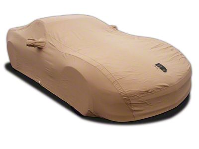 Premium Flannel Indoor Car Cover; Tan (06-13 Corvette C6 Grand Sport, Z06)