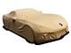 CA Premium Flannel Indoor Car Cover; Tan (14-19 Corvette C7 Stingray)