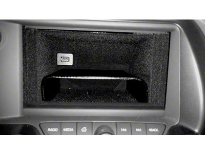 Radio Dash Storage Shelf (14-19 Corvette C7)