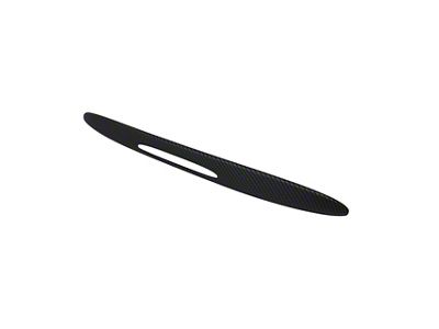 Rear Brake Light Spoiler; Matte Hydro Carbon Fiber (06-13 Corvette C6 Grand Sport, Z06)