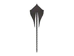 Rear Stingray Emblem Shadow Overlay Complete Decal (20-25 Corvette C8 Stingray)