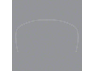 Soft Top Deck Lid Protection Film; Clear (98-04 Corvette C5)