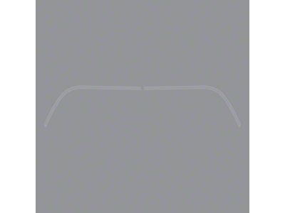 Soft Top Deck Lid Protection Film; Clear (05-13 Corvette C6)