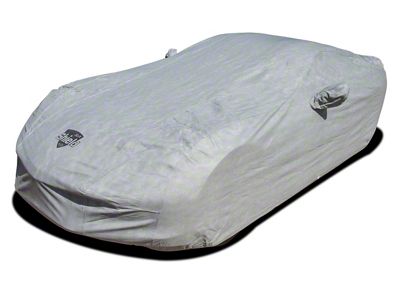 CA SoftShield Outdoor/Indoor Car Cover; Gray (14-19 Corvette C7 Stingray)