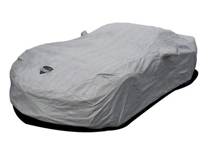 SoftShield Outdoor/Indoor Car Cover; Gray (15-19 Corvette C7 Grand Sport, Z06)