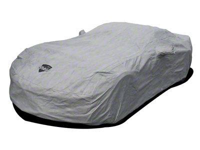 CA SoftShield Outdoor/Indoor Car Cover; Gray (15-19 Corvette C7 Grand Sport, Z06)