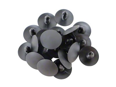 Sport Seat Cover Fasteners; 20-Pieces (05-13 Corvette C6)