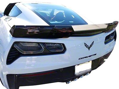 Stage 3 Body Kit with Dark Smoked Center Insert and Black Bolts; Hydro Carbon Fiber (14-19 Corvette C7)