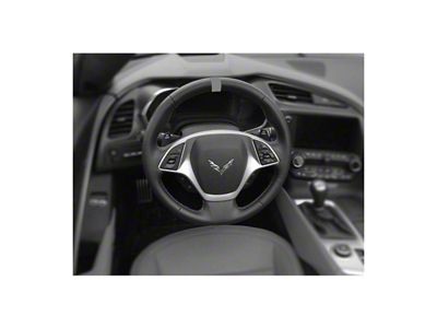 Steering Wheel Top Center Stripe Marker Decal (97-25 Corvette C5, C6, C7 & C8)