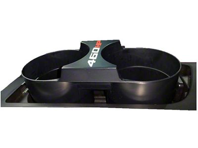 Stop Flop Extendable and Retractable Cup Holder with 460HP Logo (14-19 Corvette C7)
