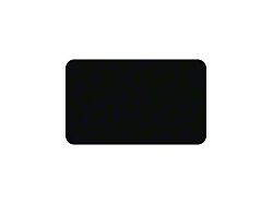Sun Visor Airbag Label Vinyl Covers; Matte Black (05-13 Corvette C6)