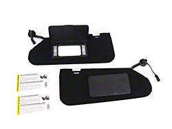 Sun Visors with Lighted Mirrors (05-13 Corvette C6)