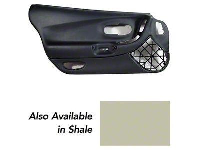 Vinyl Door Panel; Driver Side (97-04 Corvette C5)