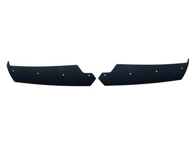Wicker Bill Wings with Dark Center Insert; Matte Hydro Carbon Fiber (14-19 Corvette C7)