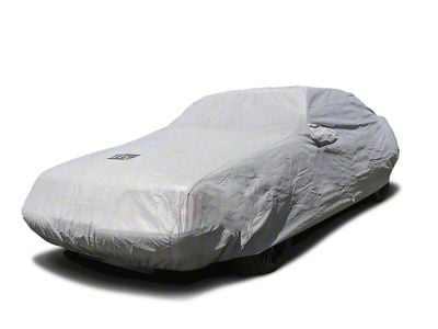 CA Econotech Indoor Car Cover; Gray (87-93 Mustang LX Hatchback)