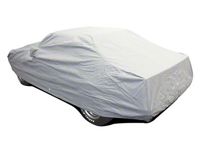 CA Maxtech Outdoor/Indoor Car Cover; Gray (79-86 Mustang Hatchback)