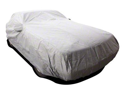 Maxtech Outdoor/Indoor Car Cover; Gray (87-93 Mustang Coupe)