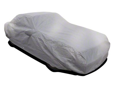 CA Maxtech Outdoor/Indoor Car Cover; Gray (87-93 Mustang Convertible)