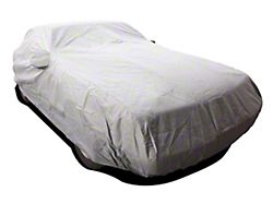 CA Maxtech Outdoor/Indoor Car Cover; Gray (87-93 Mustang GT Hatchback)