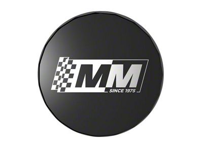MM350/MM300 Wheel Center Cap; Black (79-04 Mustang)