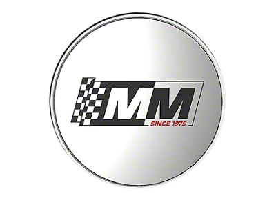 MM350/MM300 Wheel Center Cap; Silver (79-04 Mustang)