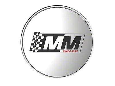 CA MM350/MM300 Wheel Center Cap; Silver (79-04 Mustang)