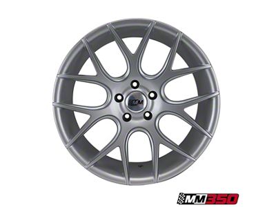 CA MM350 Silver Wheel; 19x8.5; 30mm Offset (10-14 Mustang)