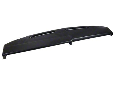 OE Style Dash Pad; Black Vinyl (79-86 Mustang)