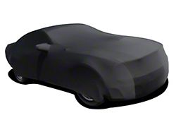 CA Onyx Indoor Car Cover; Black (05-26 Mustang)