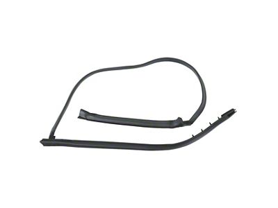 T-Top To Body Weatherstrip; Driver Side (81-83 Mustang)