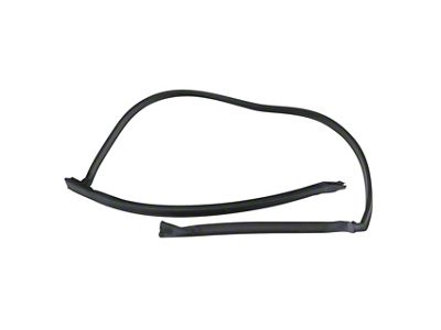 T-Top To Body Weatherstrip; Passenger Side (87-88 Mustang)
