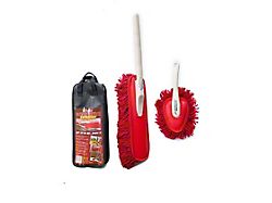 California Car Duster Detailing Kit with Plastic Handle Duster and Mini Duster 