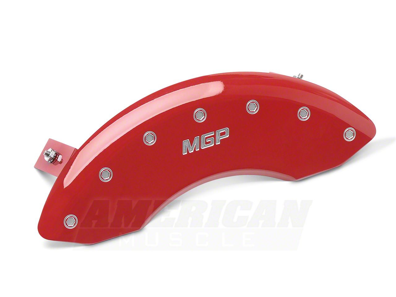 thumbnail image 2 of MGP Caliper Covers 10198SM37RD - Red Powder Coat Finish Set Of 4, USA Made 2 of 11