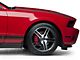 MGP Brake Caliper Covers with 3.7 Logo; Red; Front and Rear (11-14 Mustang V6)