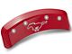 MGP Brake Caliper Covers with Pony Logo; Red; Front and Rear (94-98 Mustang GT, V6)