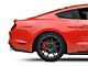 MGP Brake Caliper Covers with Tri-Bar Pony Logo; Red; Front and Rear (15-23 Mustang GT w/o Performance Pack)