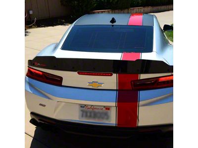 1-Piece Wicker Bill; Standard (14-15 Camaro Z/28; 16-24 Camaro SS w/ OEM Blade Rear Spoiler)