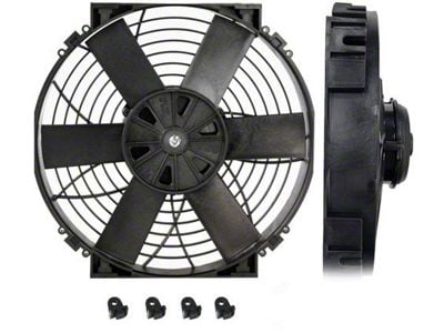 10-Inch High Power Thermatic Electric Fan; 24-Volt (Universal; Some Adaptation May Be Required)