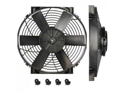 14-Inch High Power Thermatic Electric Fan; 24-Volt (Universal; Some Adaptation May Be Required)