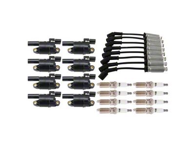 17-Piece Ignition Kit; Round Style (16-18 Camaro SS)