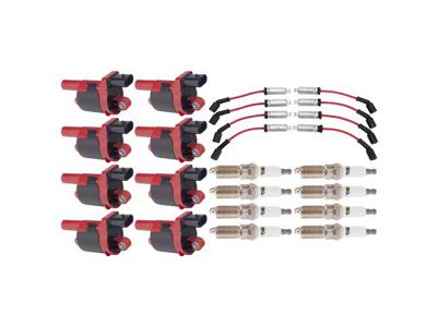 17-Piece Ignition Kit; Round Style (16-18 Camaro SS)