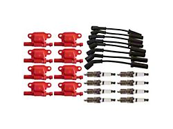 17-Piece Ignition Kit; Square Style (10-15 6.2L Camaro)