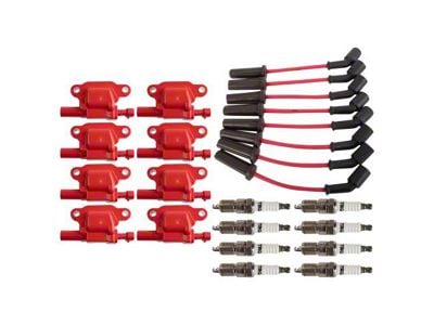 17-Piece Ignition Kit (10-15 6.2L Camaro w/ Square Style Coils)