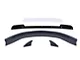 1LE Extended Track Style Rear Spoiler with Wickerbill Insert; Primer Black (16-24 Camaro w/o Rear Spoiler Camera)